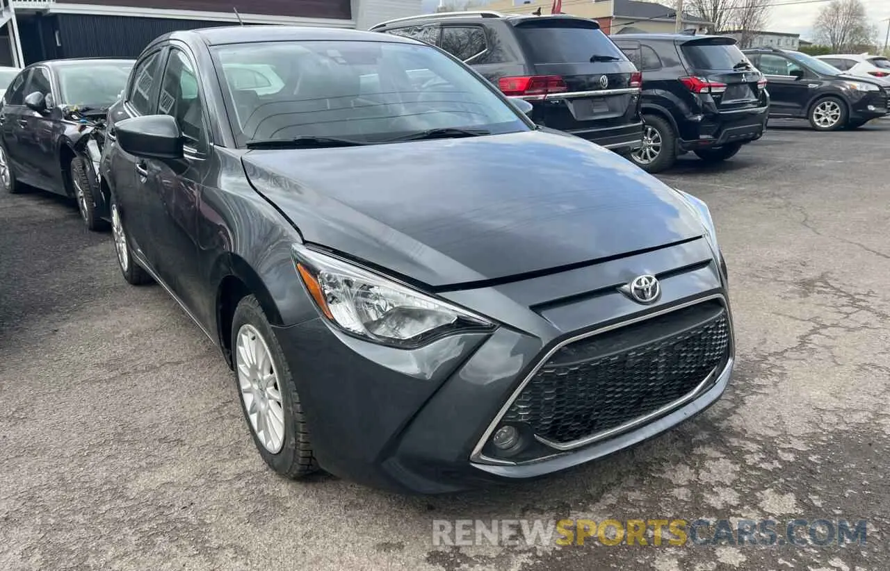 2 Фотография поврежденного автомобиля 3MYDLBJV5LY713969 TOYOTA YARIS 2020
