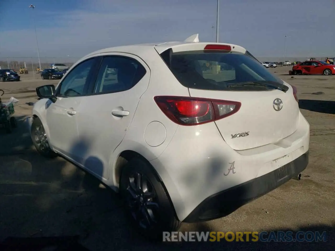 3 Photograph of a damaged car 3MYDLBJV7LY704478 TOYOTA YARIS 2020
