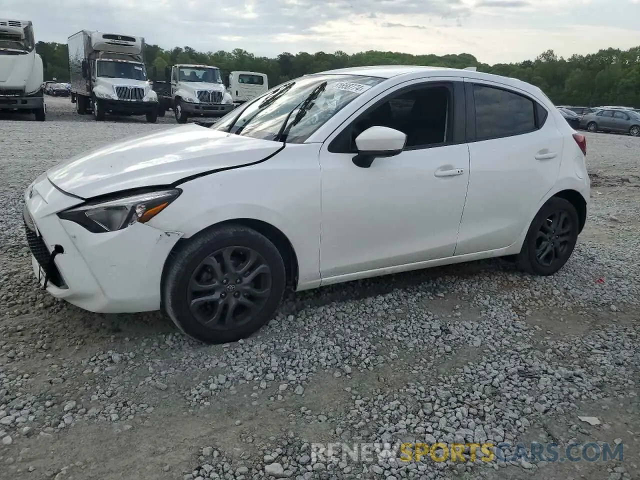 1 Photograph of a damaged car 3MYDLBJVXLY700151 TOYOTA YARIS 2020