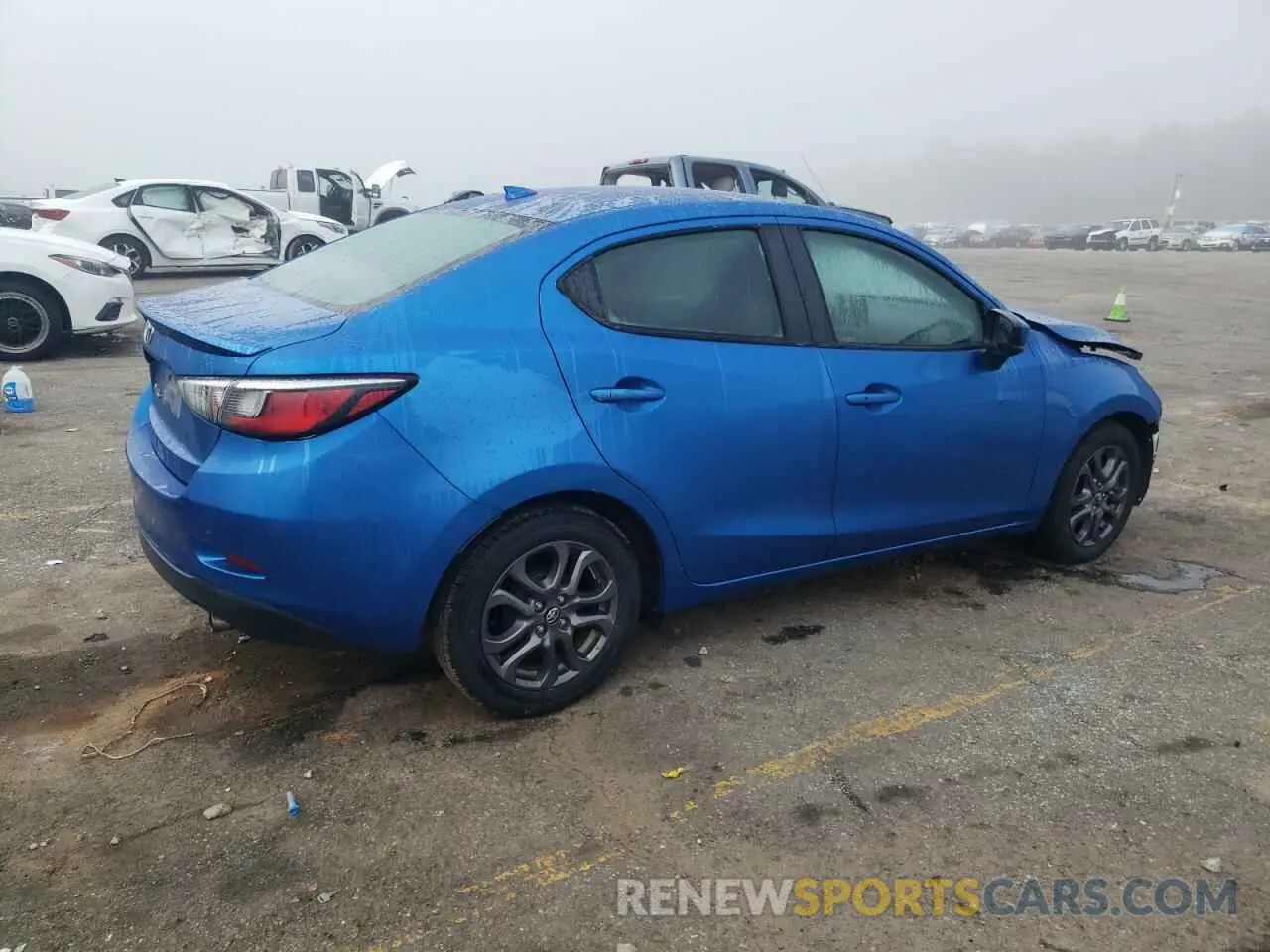 3 Photograph of a damaged car 3MYDLBYV7LY715132 TOYOTA YARIS 2020