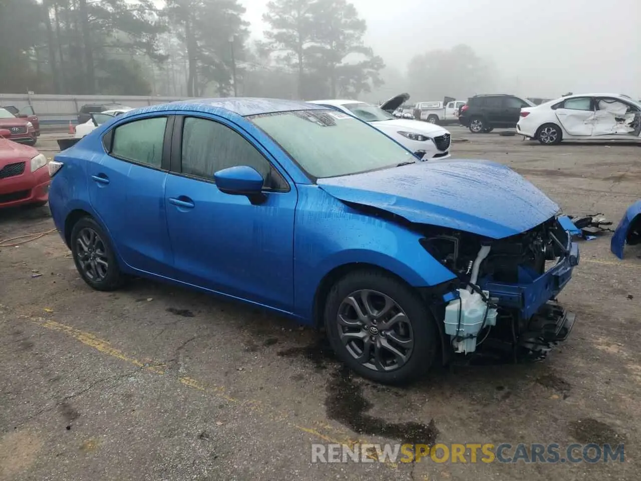 4 Photograph of a damaged car 3MYDLBYV7LY715132 TOYOTA YARIS 2020