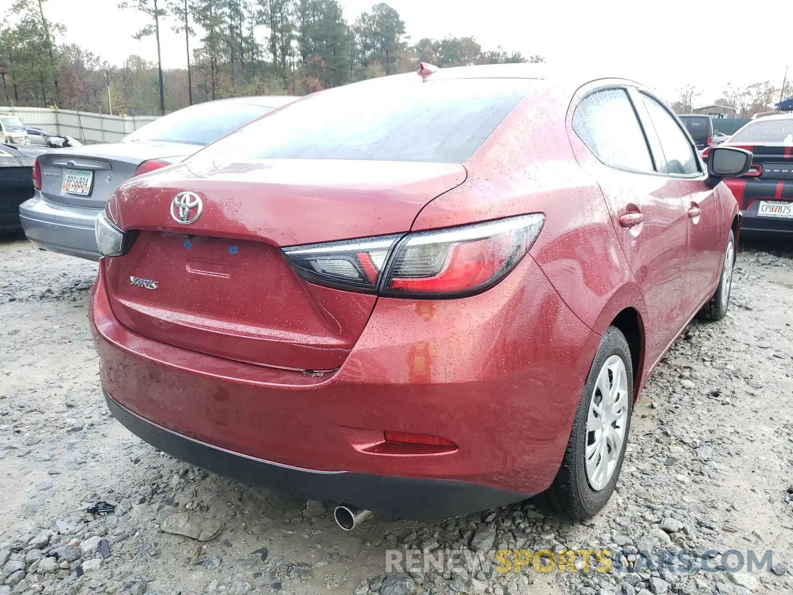 4 Photograph of a damaged car 3MYDLBYV8LY700767 TOYOTA YARIS 2020