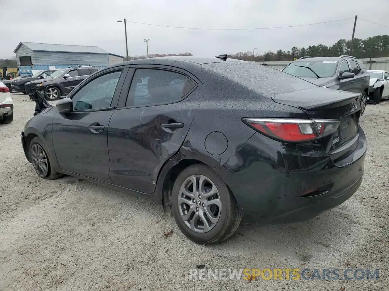 2 Photograph of a damaged car 3MYDLBYV8LY708450 TOYOTA YARIS 2020