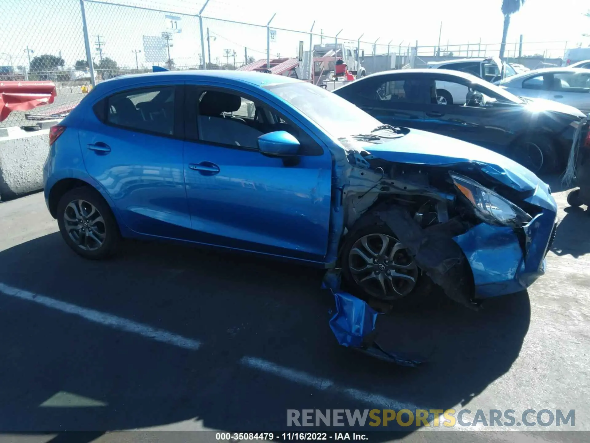 1 Фотография поврежденного автомобиля 3MYDLBJV3LY703294 TOYOTA YARIS HATCHBACK 2020