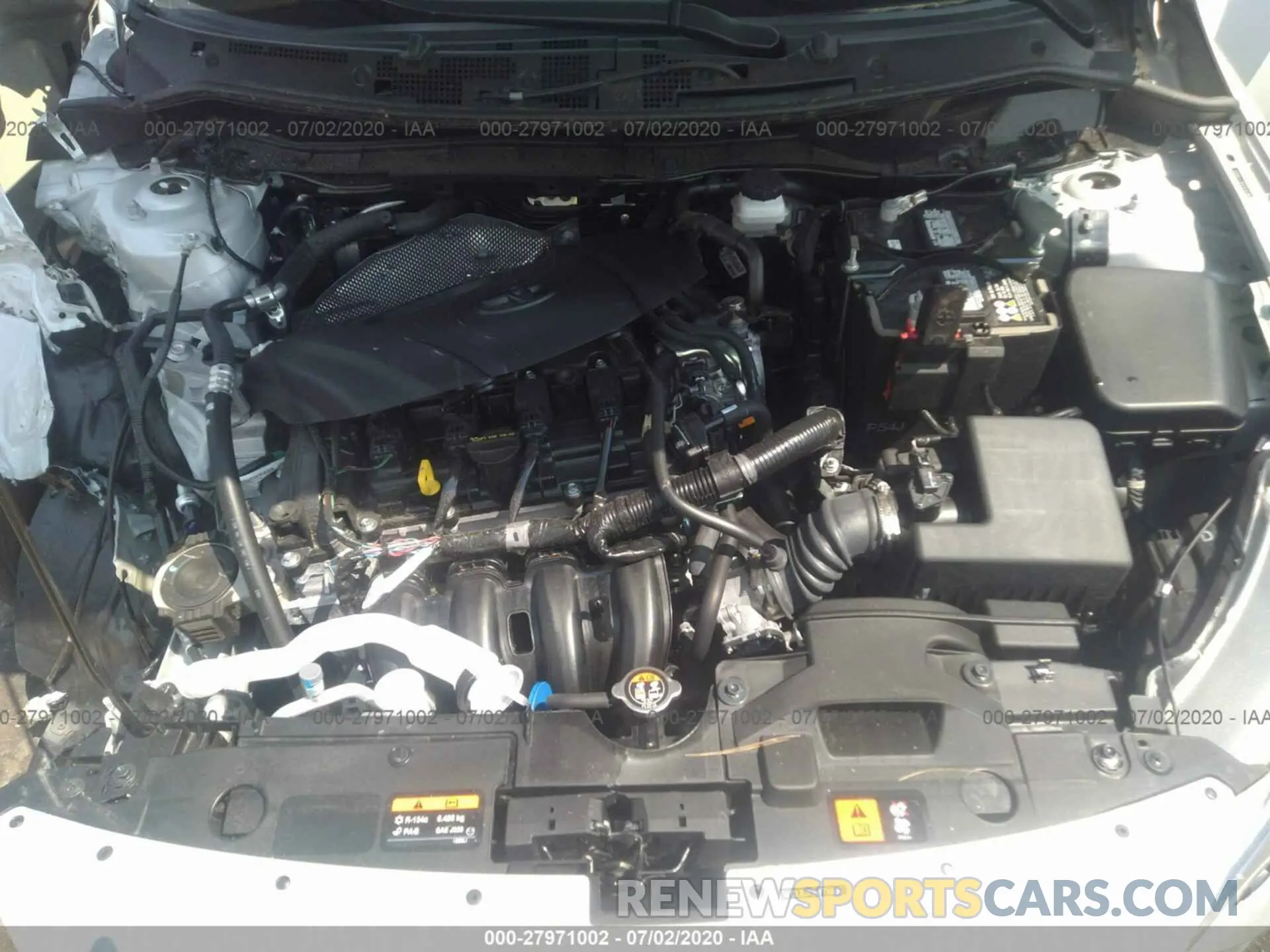 10 Photograph of a damaged car 3MYDLBJV8LY710600 TOYOTA YARIS HATCHBACK 2020