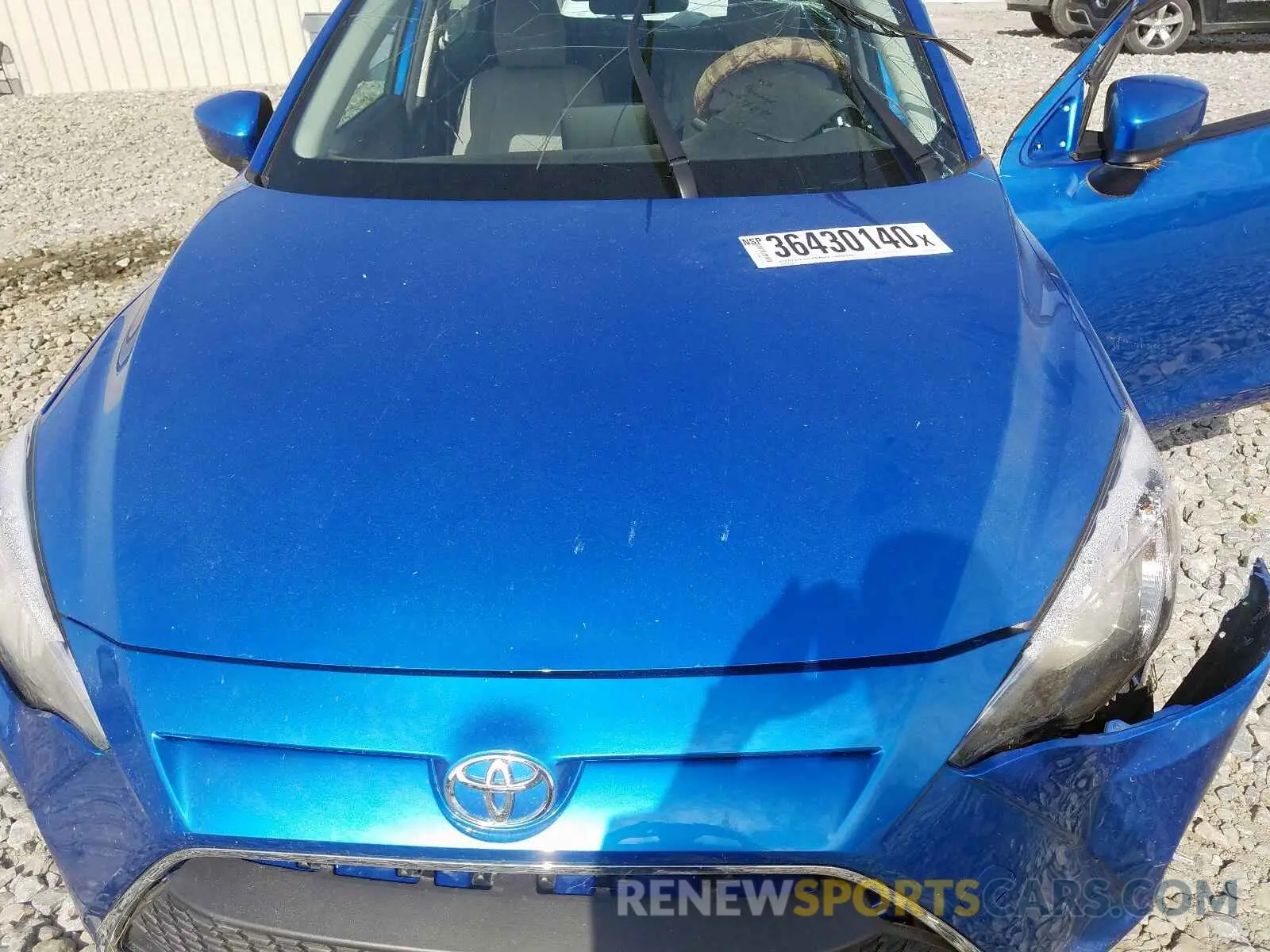7 Photograph of a damaged car 3MYDLBJV8LY700813 TOYOTA YARIS LE 2020