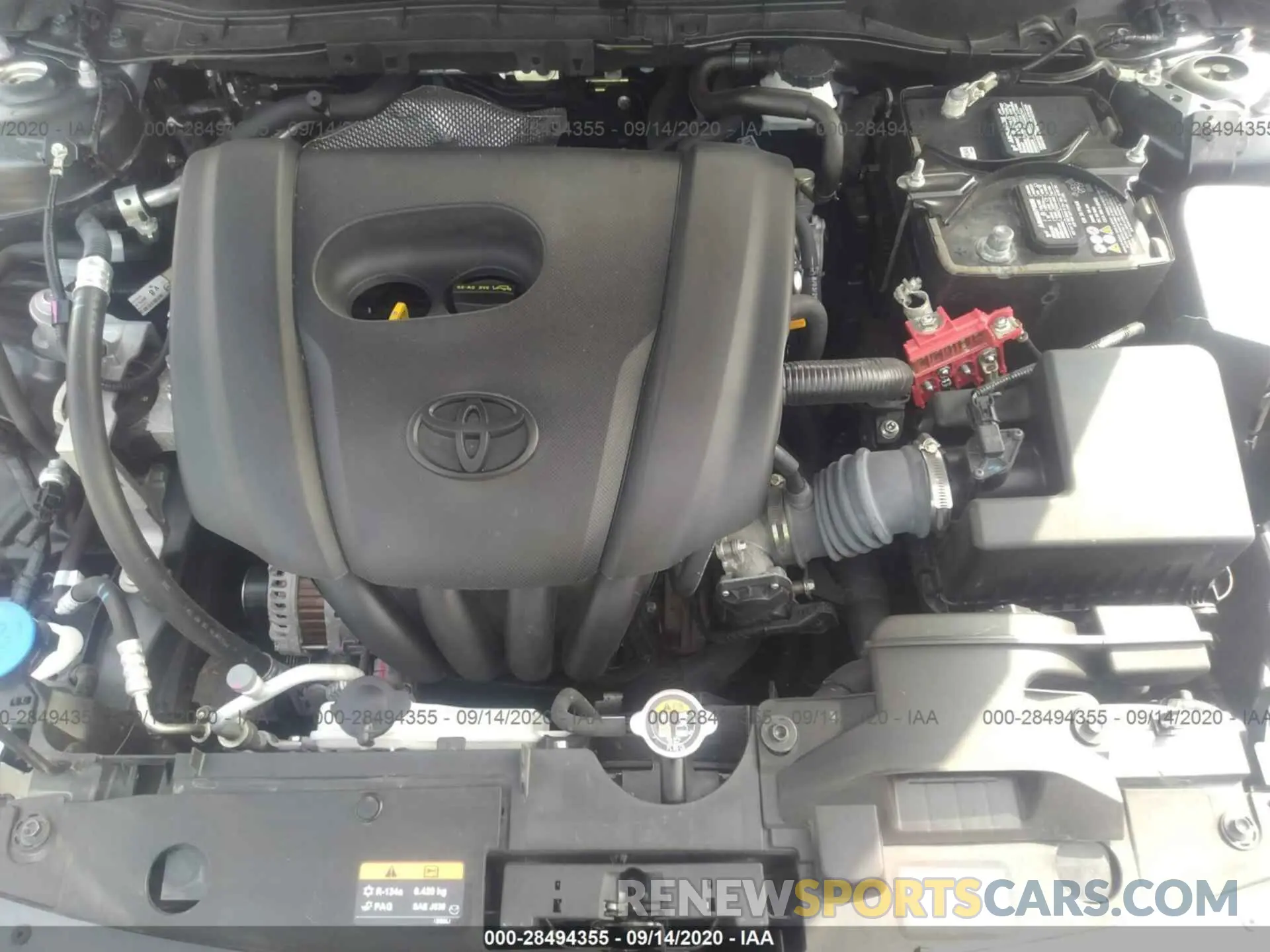 10 Photograph of a damaged car 3MYDLBYV1KY502109 TOYOTA YARIS SEDAN 2019