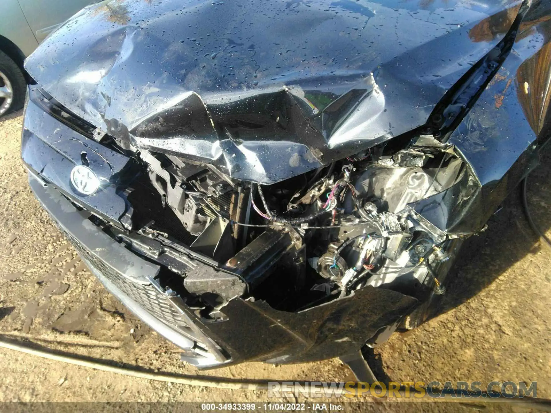 6 Photograph of a damaged car 3MYDLBYV9KY518056 TOYOTA YARIS SEDAN 2019