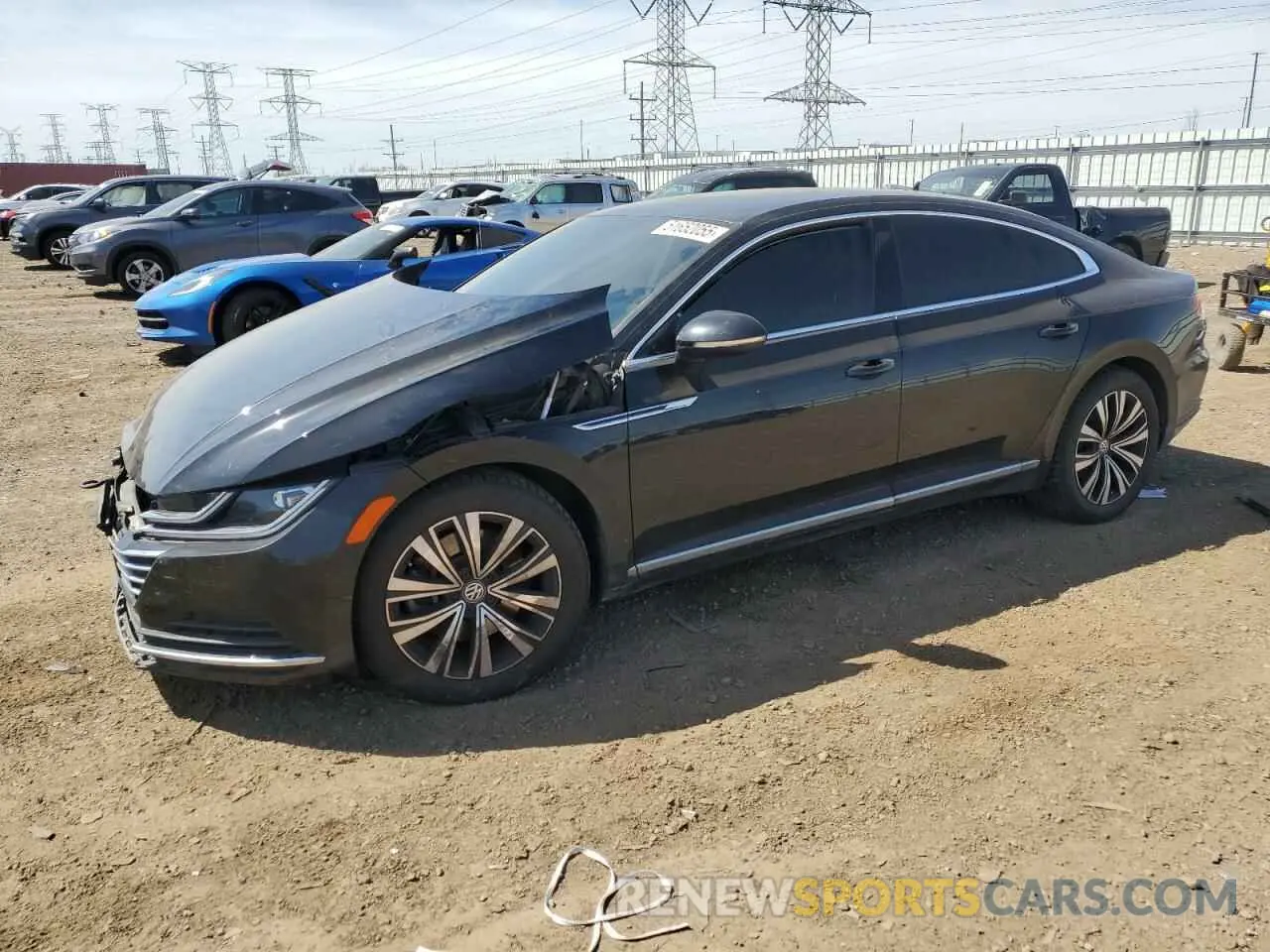 1 Photograph of a damaged car WVWBR7AN7KE028319 VOLKSWAGEN ARTEON 2019
