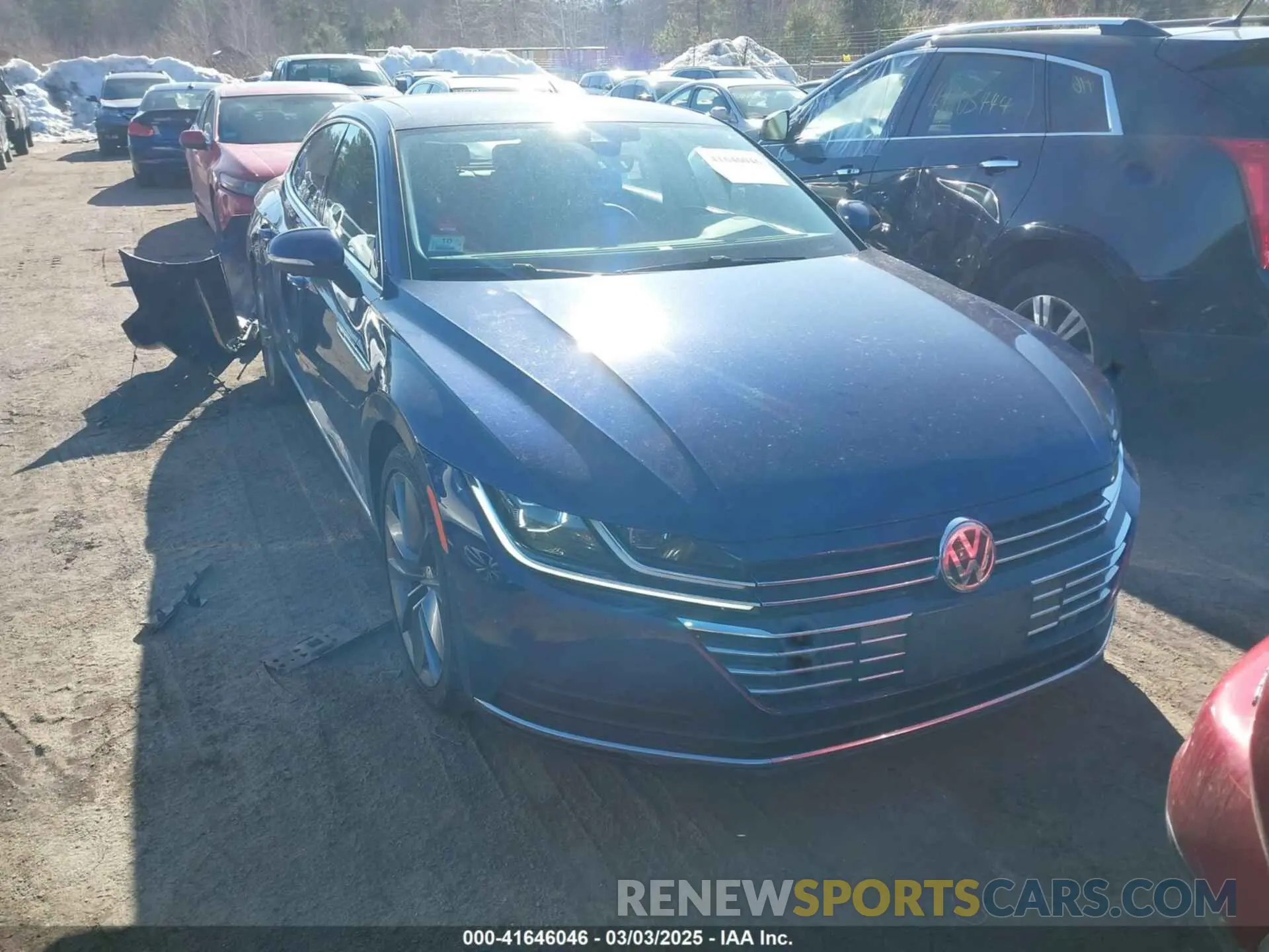 1 Photograph of a damaged car WVWER7AN2KE026426 VOLKSWAGEN ARTEON 2019