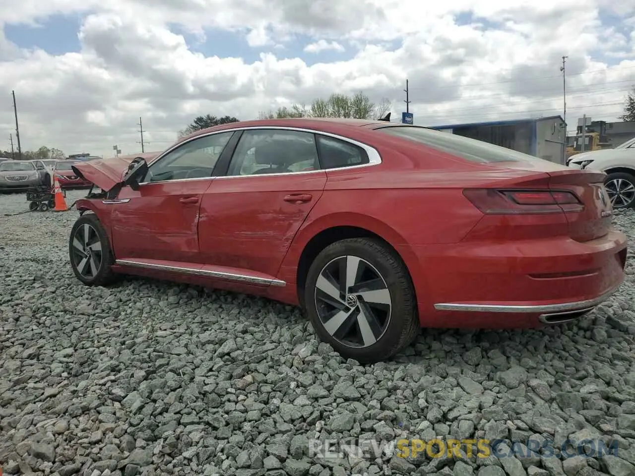 2 Photograph of a damaged car WVWAR7AN7ME013351 VOLKSWAGEN ARTEON 2021