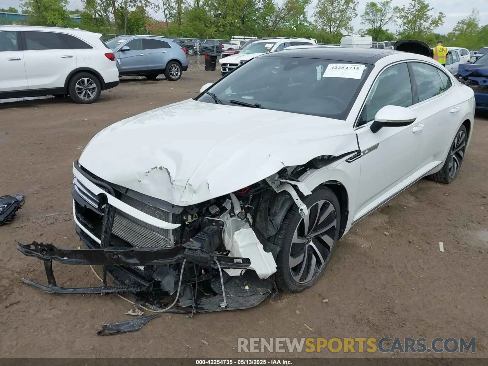 2 Фотография поврежденного автомобиля WVWSR7AN6ME007156 VOLKSWAGEN ARTEON 2021