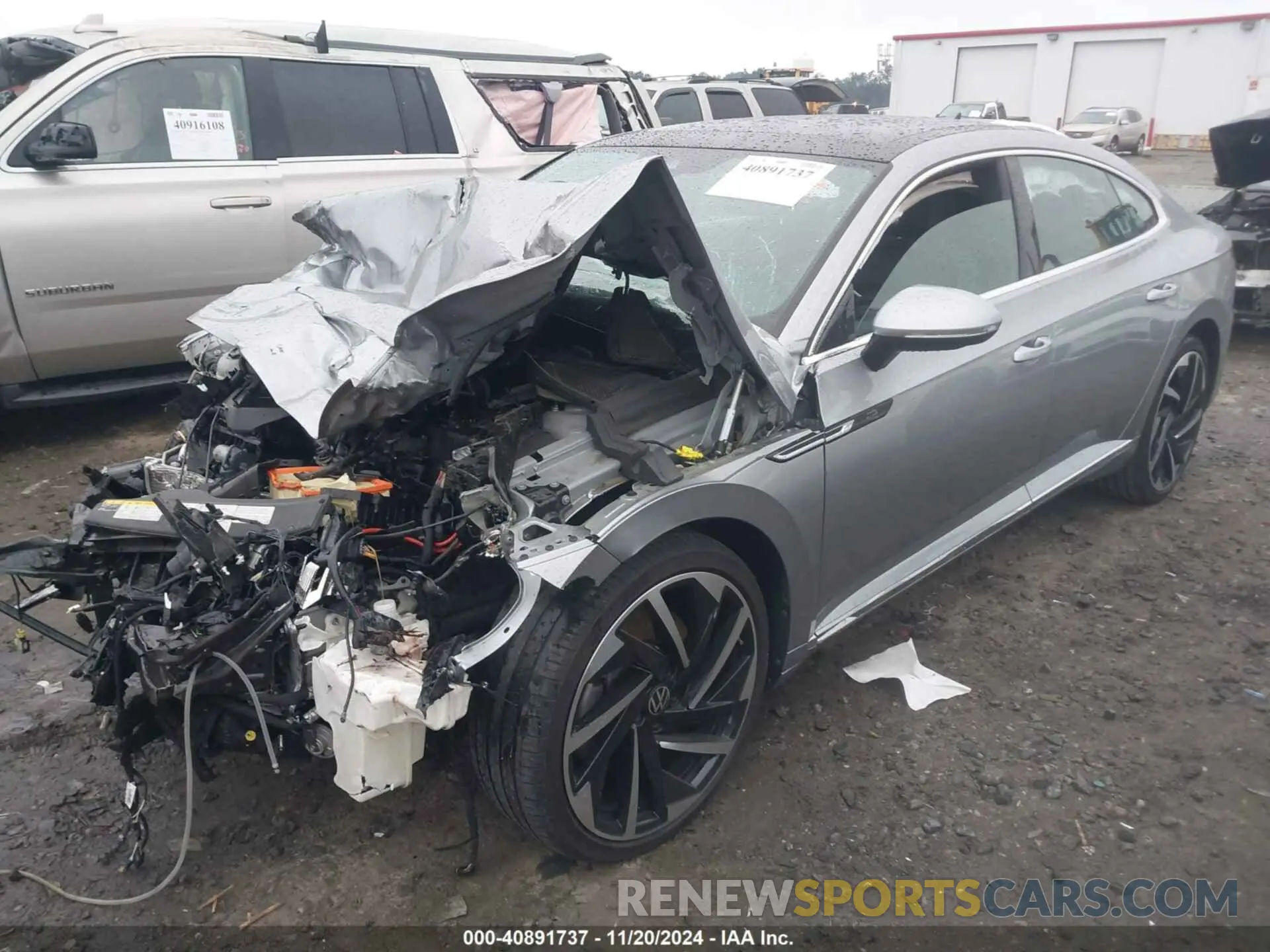 2 Фотография поврежденного автомобиля WVWTR7AN9ME009553 VOLKSWAGEN ARTEON 2021