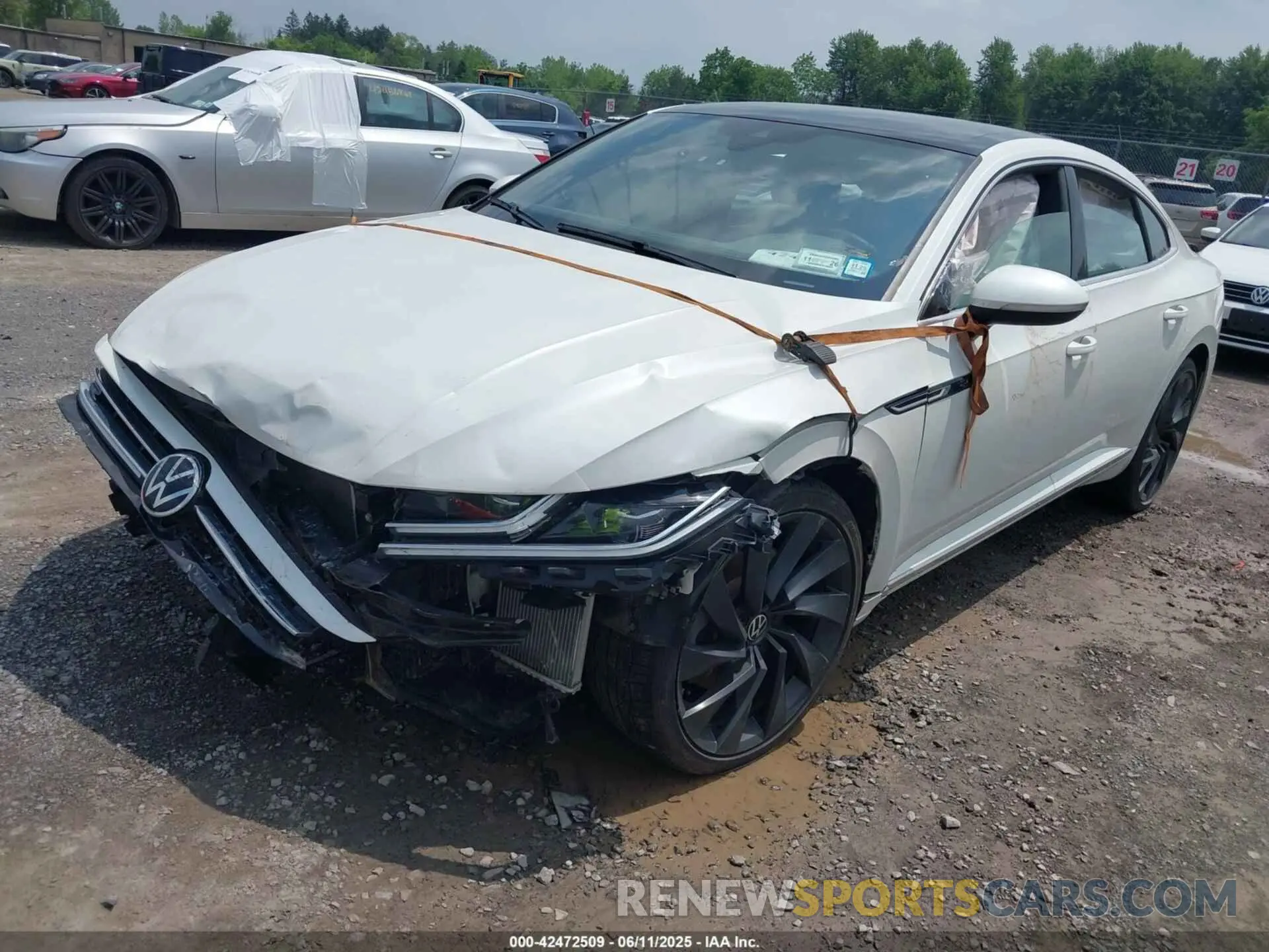 2 Photograph of a damaged car WVWAR7AN9NE011313 VOLKSWAGEN ARTEON 2022