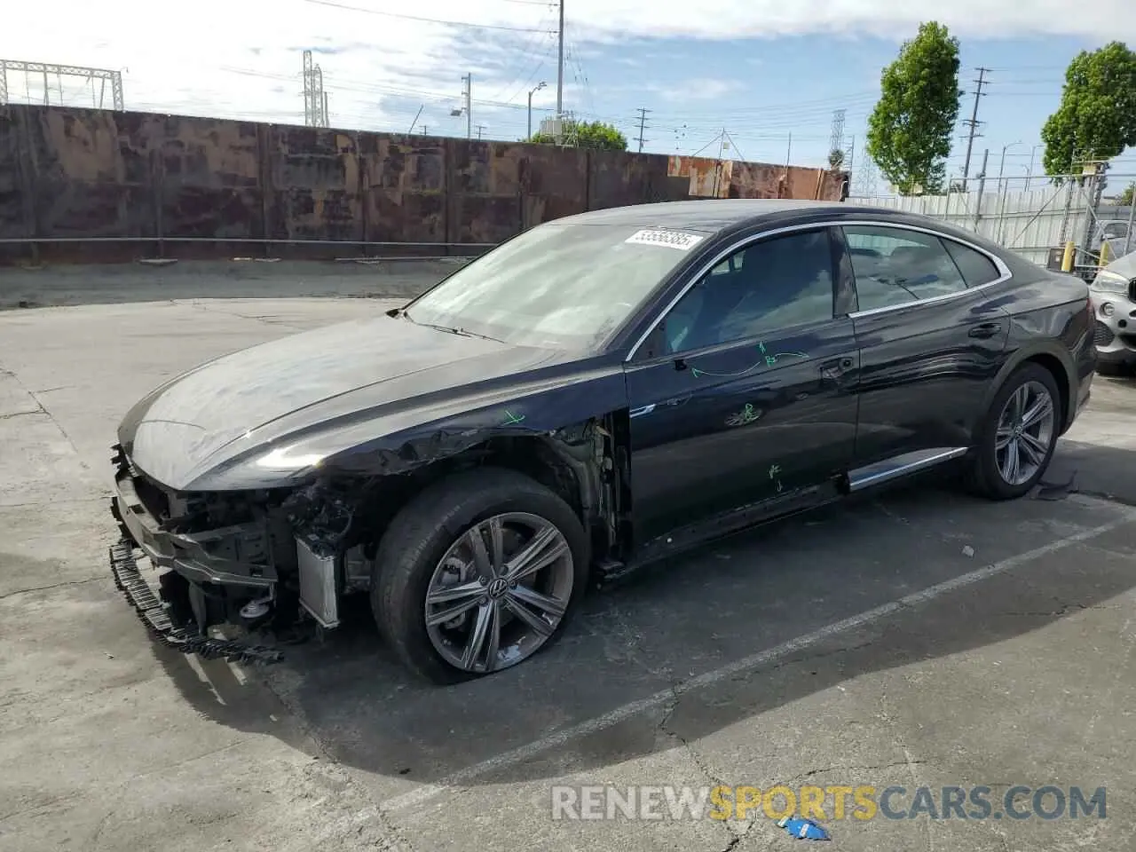 1 Фотография поврежденного автомобиля WVWSR7AN9NE009517 VOLKSWAGEN ARTEON 2022