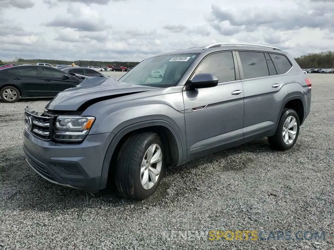 1 Photograph of a damaged car 1V2AP2CA5KC589952 VOLKSWAGEN ATLAS 2019