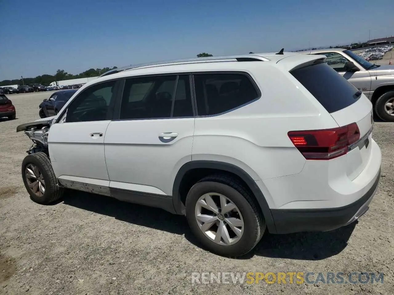 2 Photograph of a damaged car 1V2AP2CA8KC539269 VOLKSWAGEN ATLAS 2019