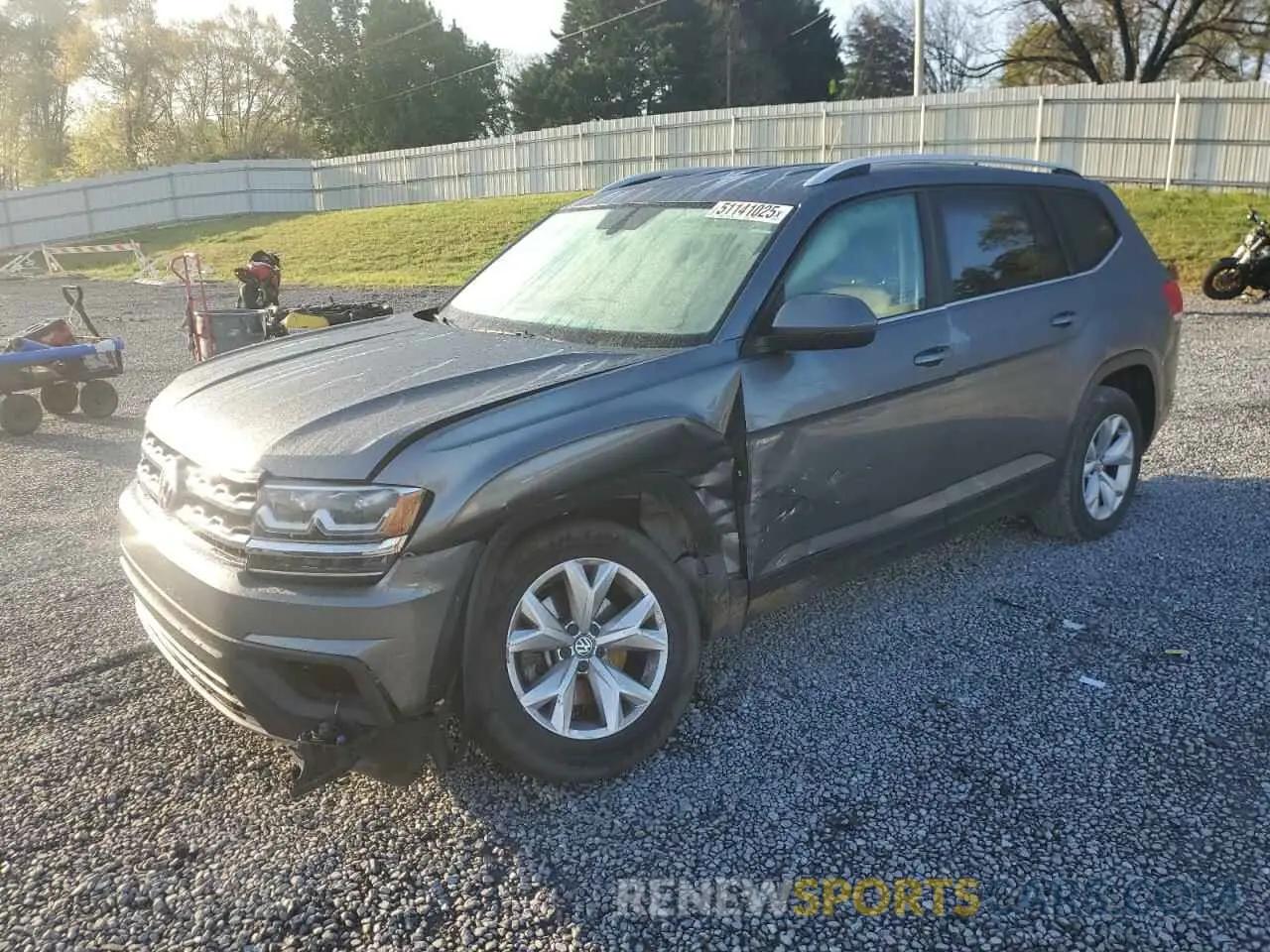 1 Фотография поврежденного автомобиля 1V2DR2CA0KC513031 VOLKSWAGEN ATLAS 2019