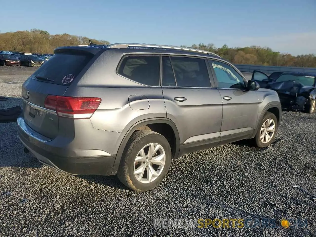 3 Фотография поврежденного автомобиля 1V2DR2CA0KC513031 VOLKSWAGEN ATLAS 2019