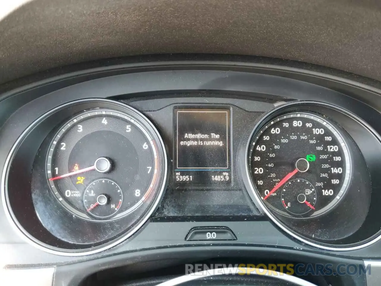9 Photograph of a damaged car 1V2DR2CA3KC605248 VOLKSWAGEN ATLAS 2019