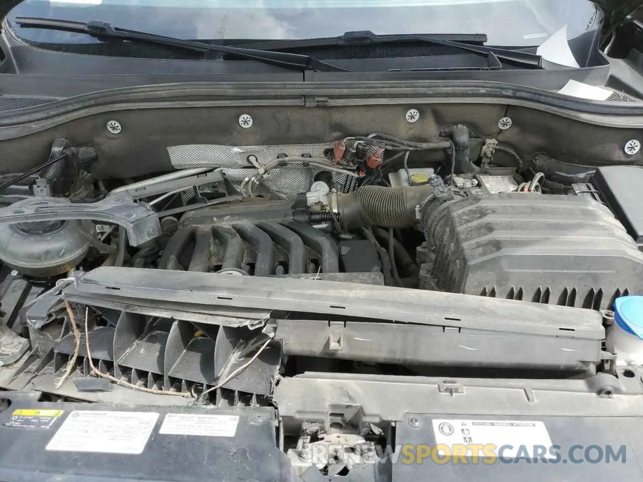 11 Фотография поврежденного автомобиля 1V2DR2CA7KC605849 VOLKSWAGEN ATLAS 2019