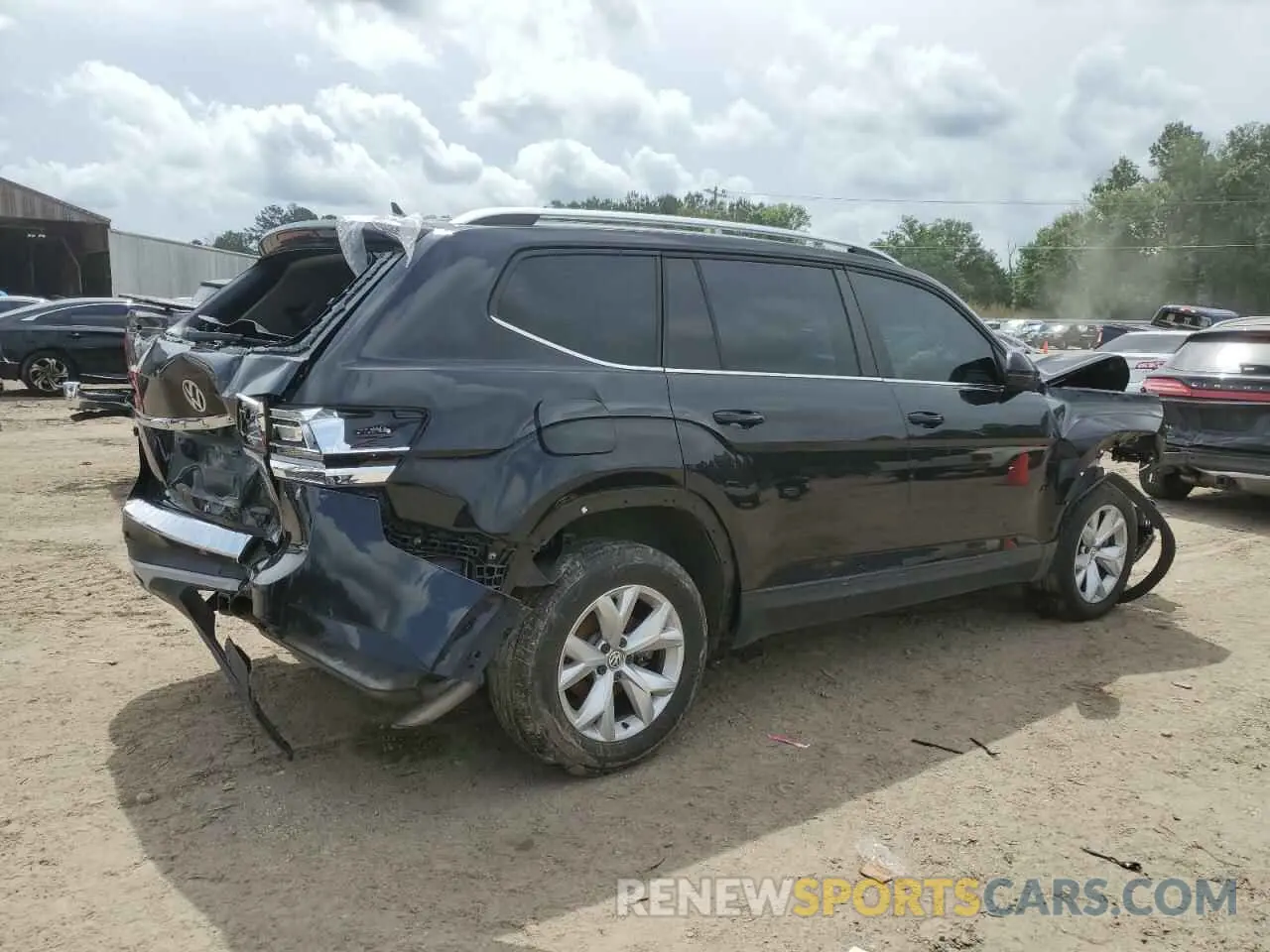 3 Фотография поврежденного автомобиля 1V2DR2CA7KC605849 VOLKSWAGEN ATLAS 2019
