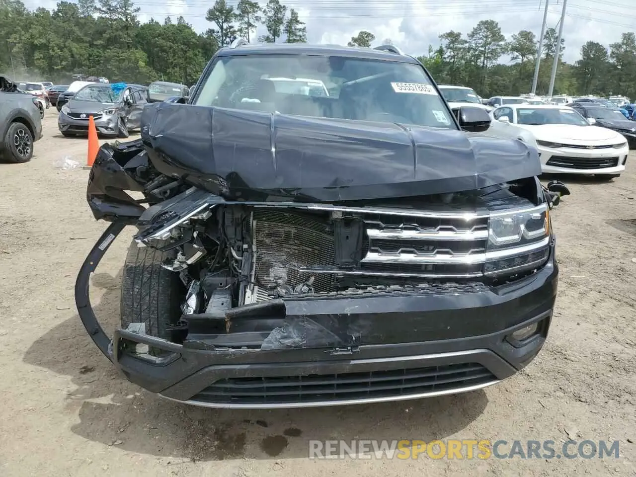 5 Фотография поврежденного автомобиля 1V2DR2CA7KC605849 VOLKSWAGEN ATLAS 2019