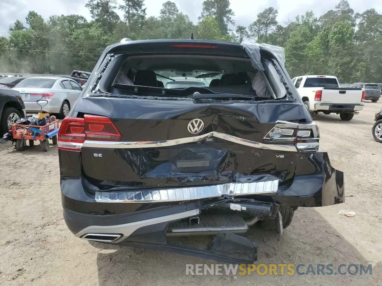 6 Фотография поврежденного автомобиля 1V2DR2CA7KC605849 VOLKSWAGEN ATLAS 2019