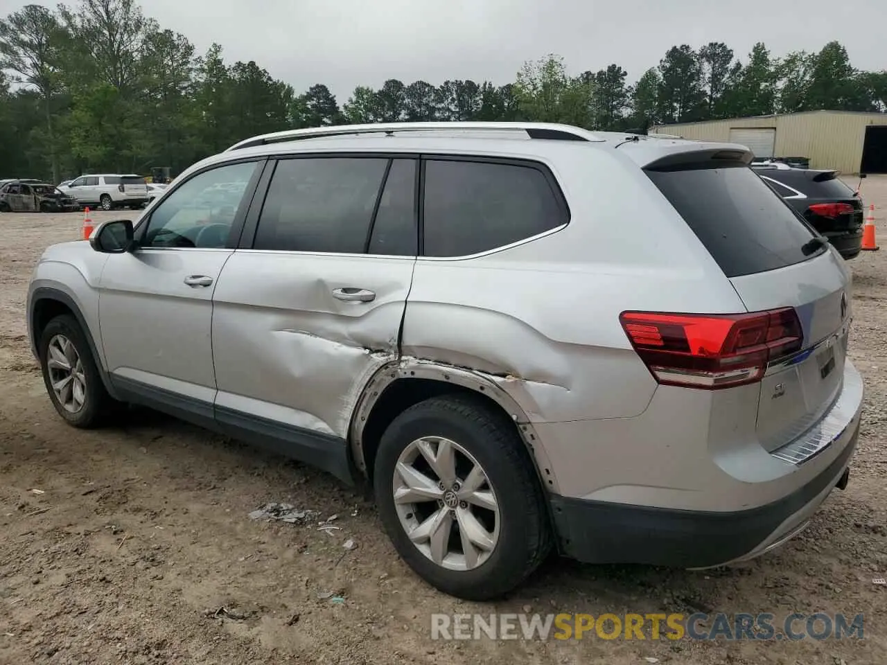 2 Фотография поврежденного автомобиля 1V2DR2CA8KC530787 VOLKSWAGEN ATLAS 2019