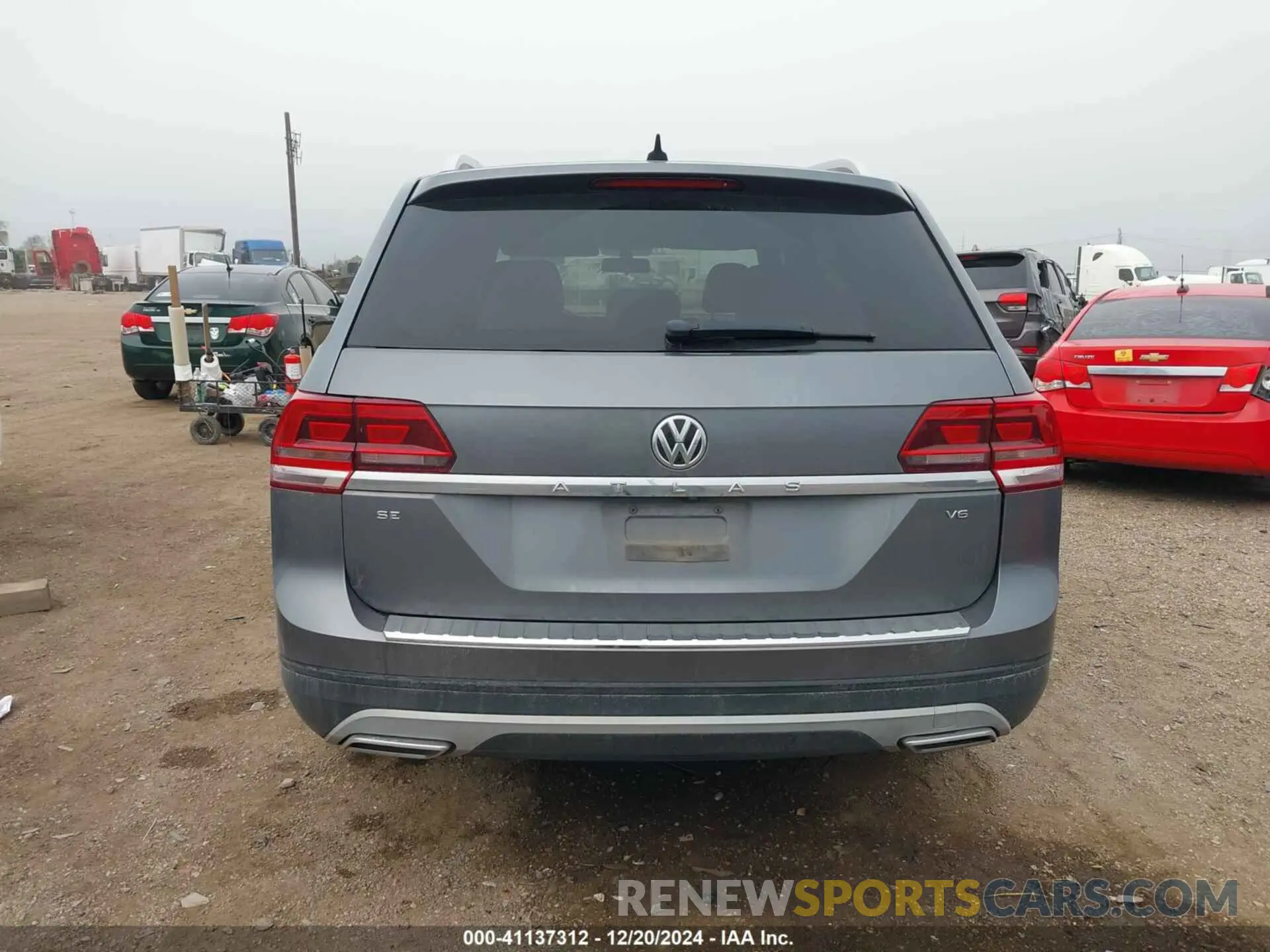 16 Photograph of a damaged car 1V2DR2CAXKC534923 VOLKSWAGEN ATLAS 2019