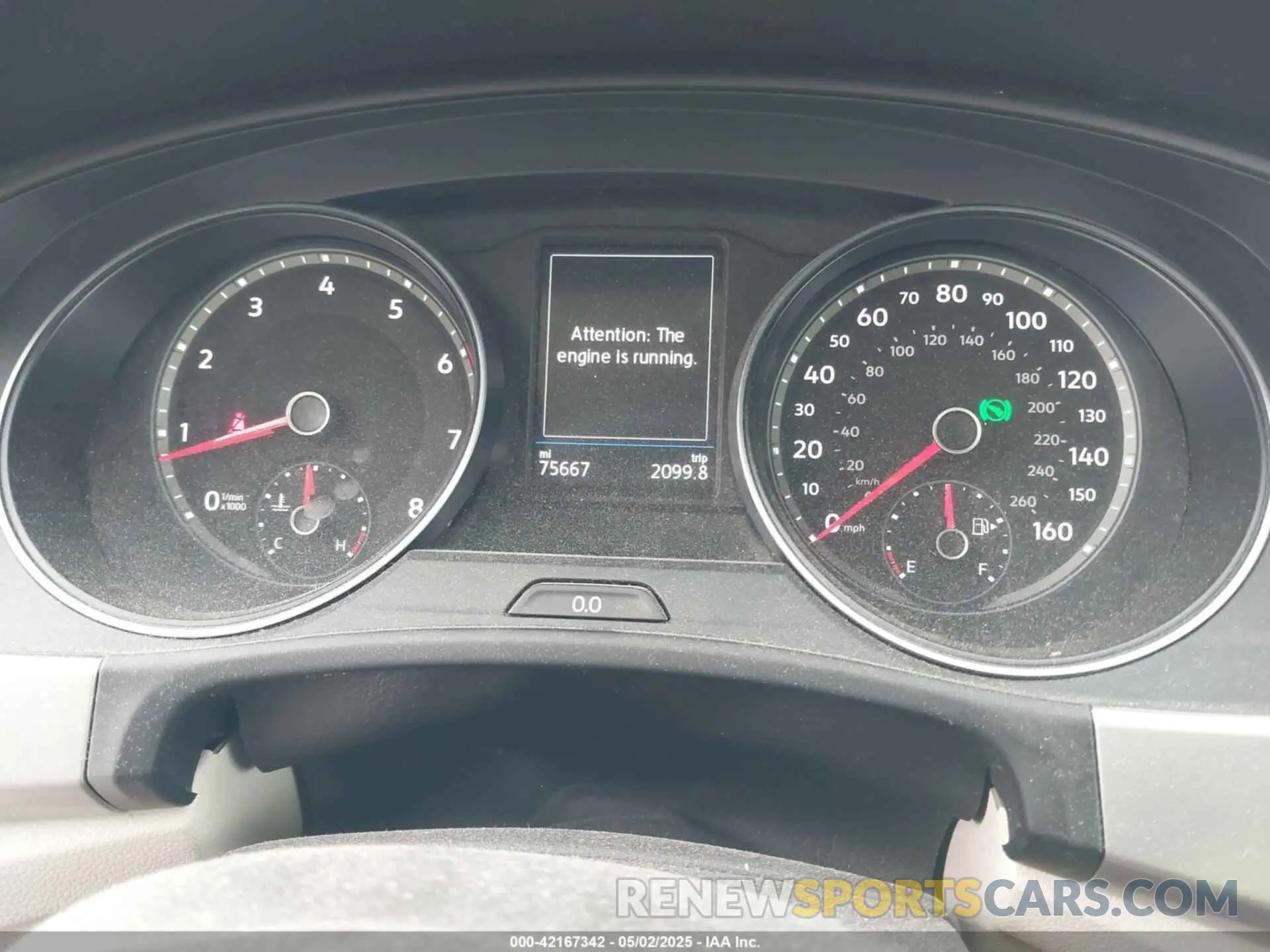 7 Photograph of a damaged car 1V2DR2CAXKC598265 VOLKSWAGEN ATLAS 2019