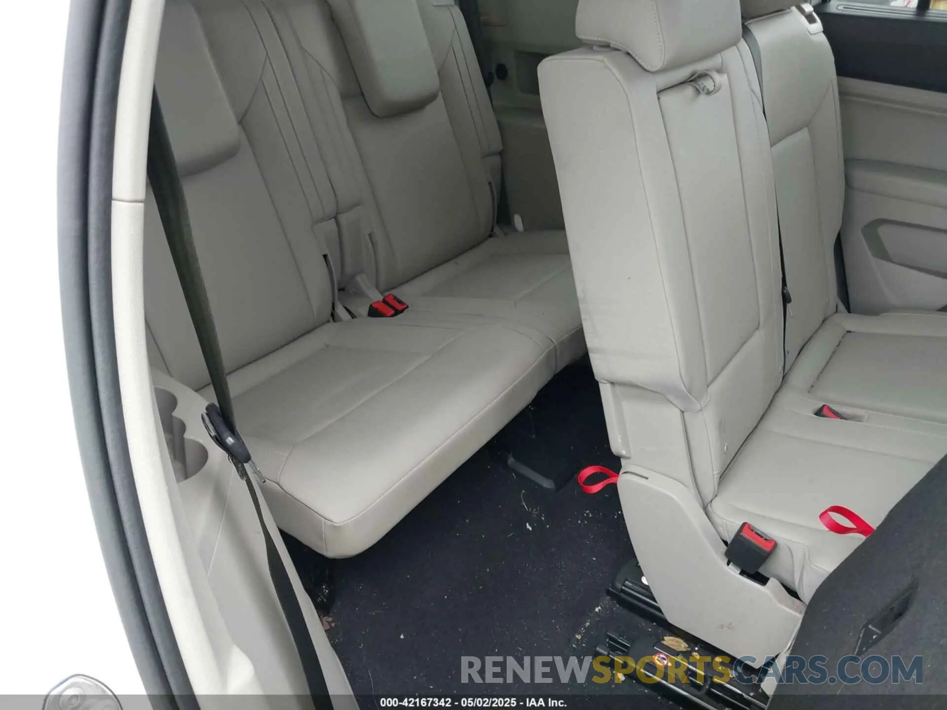 8 Photograph of a damaged car 1V2DR2CAXKC598265 VOLKSWAGEN ATLAS 2019