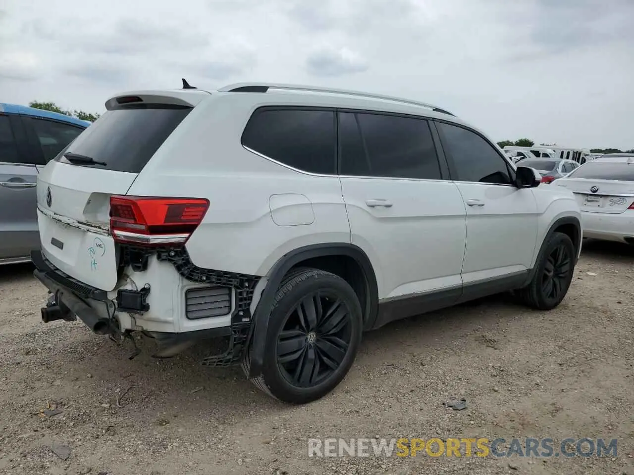 3 Фотография поврежденного автомобиля 1V2ER2CA0KC593693 VOLKSWAGEN ATLAS 2019
