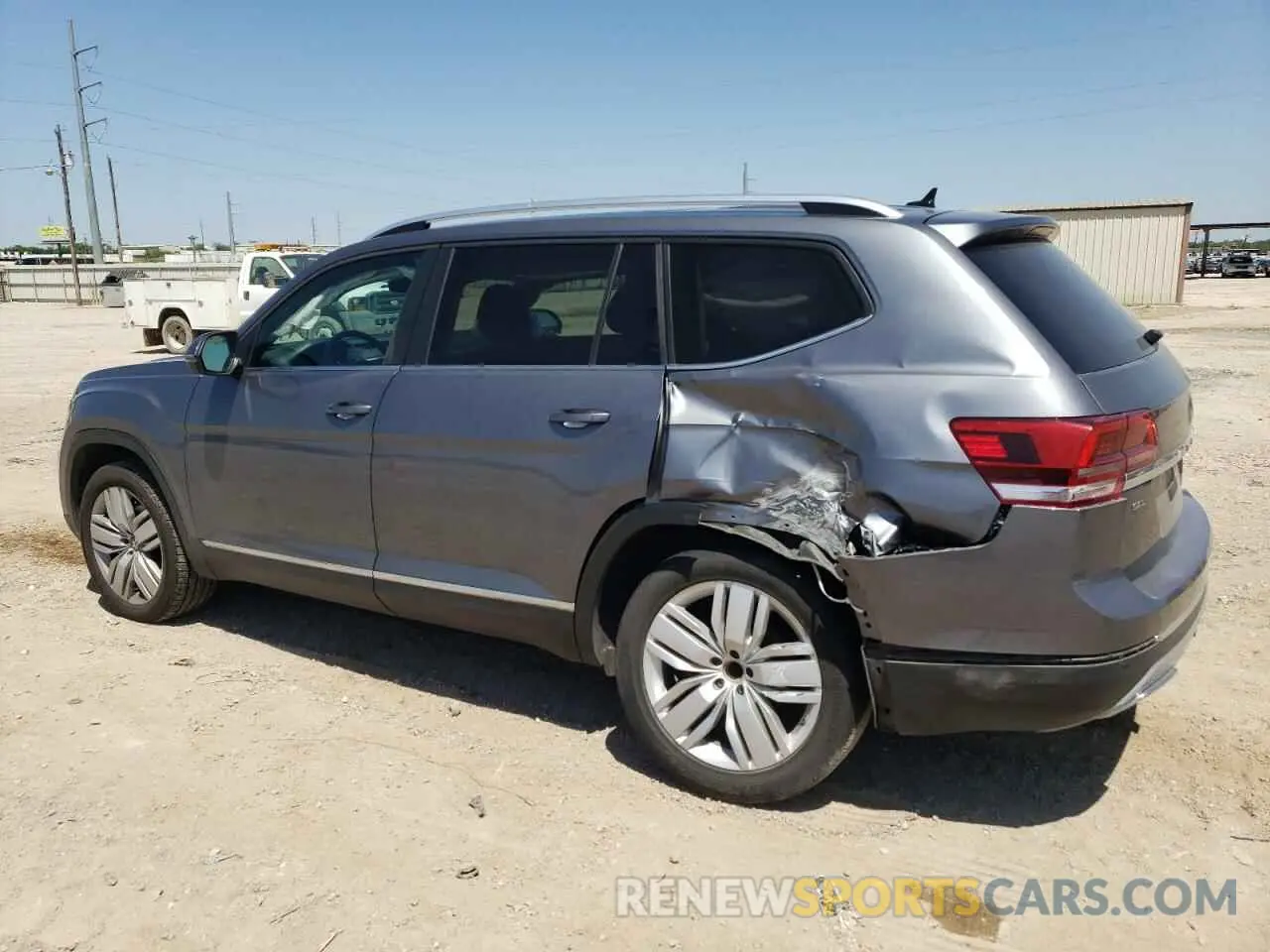 2 Photograph of a damaged car 1V2ER2CA8KC556357 VOLKSWAGEN ATLAS 2019
