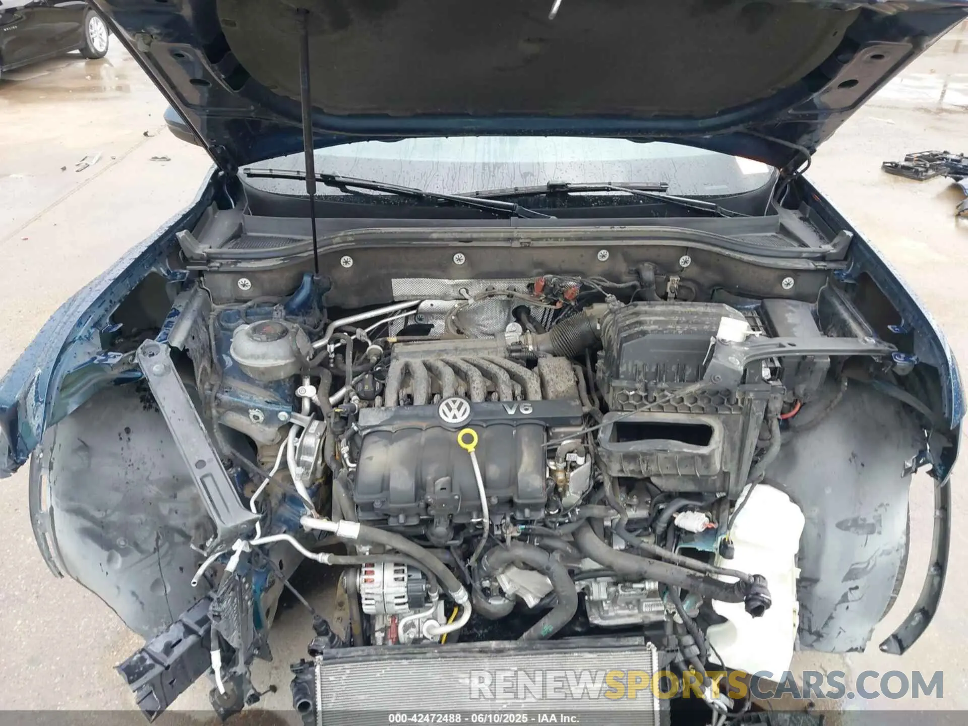 10 Фотография поврежденного автомобиля 1V2ER2CA9KC604299 VOLKSWAGEN ATLAS 2019