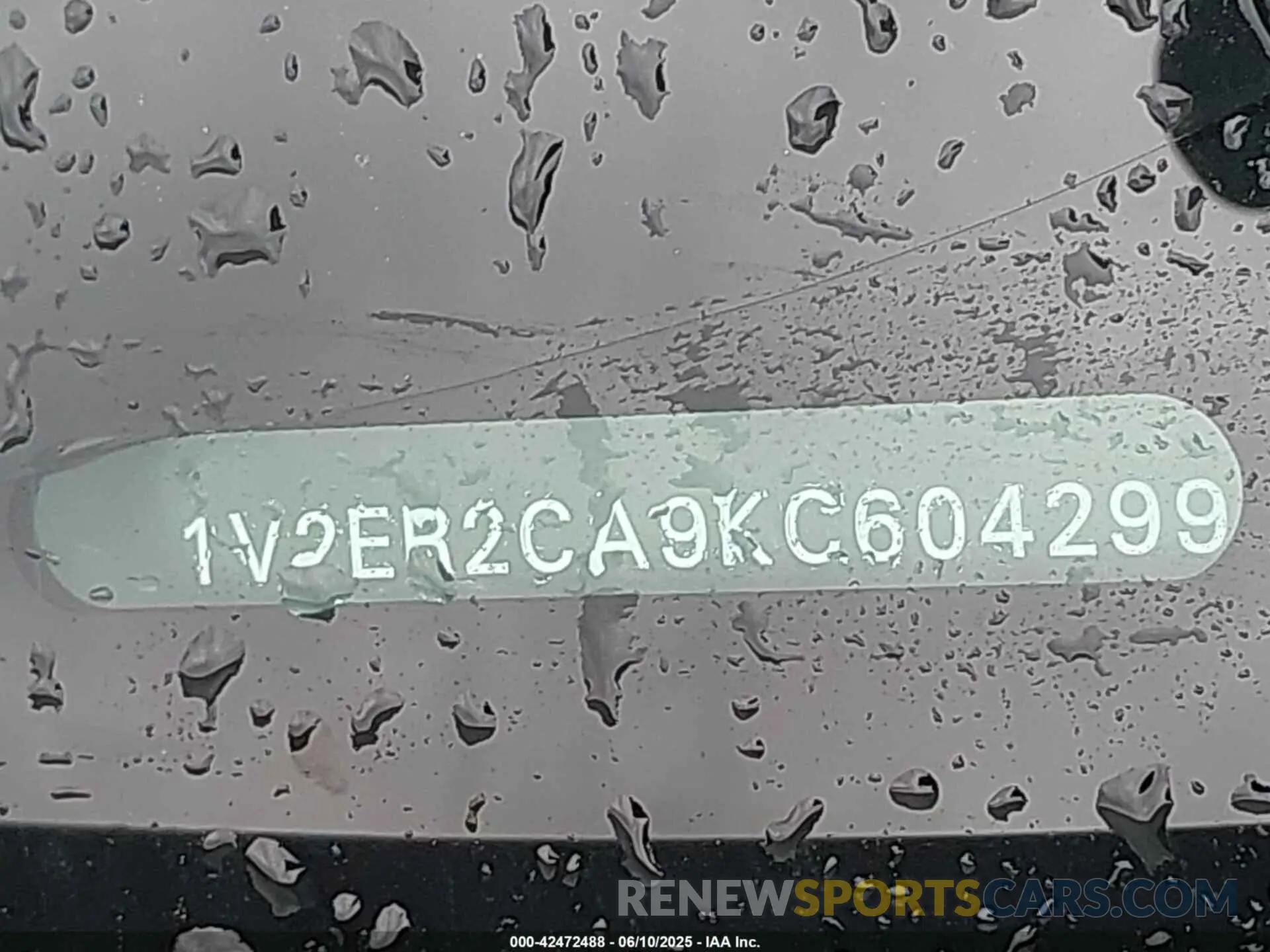18 Фотография поврежденного автомобиля 1V2ER2CA9KC604299 VOLKSWAGEN ATLAS 2019