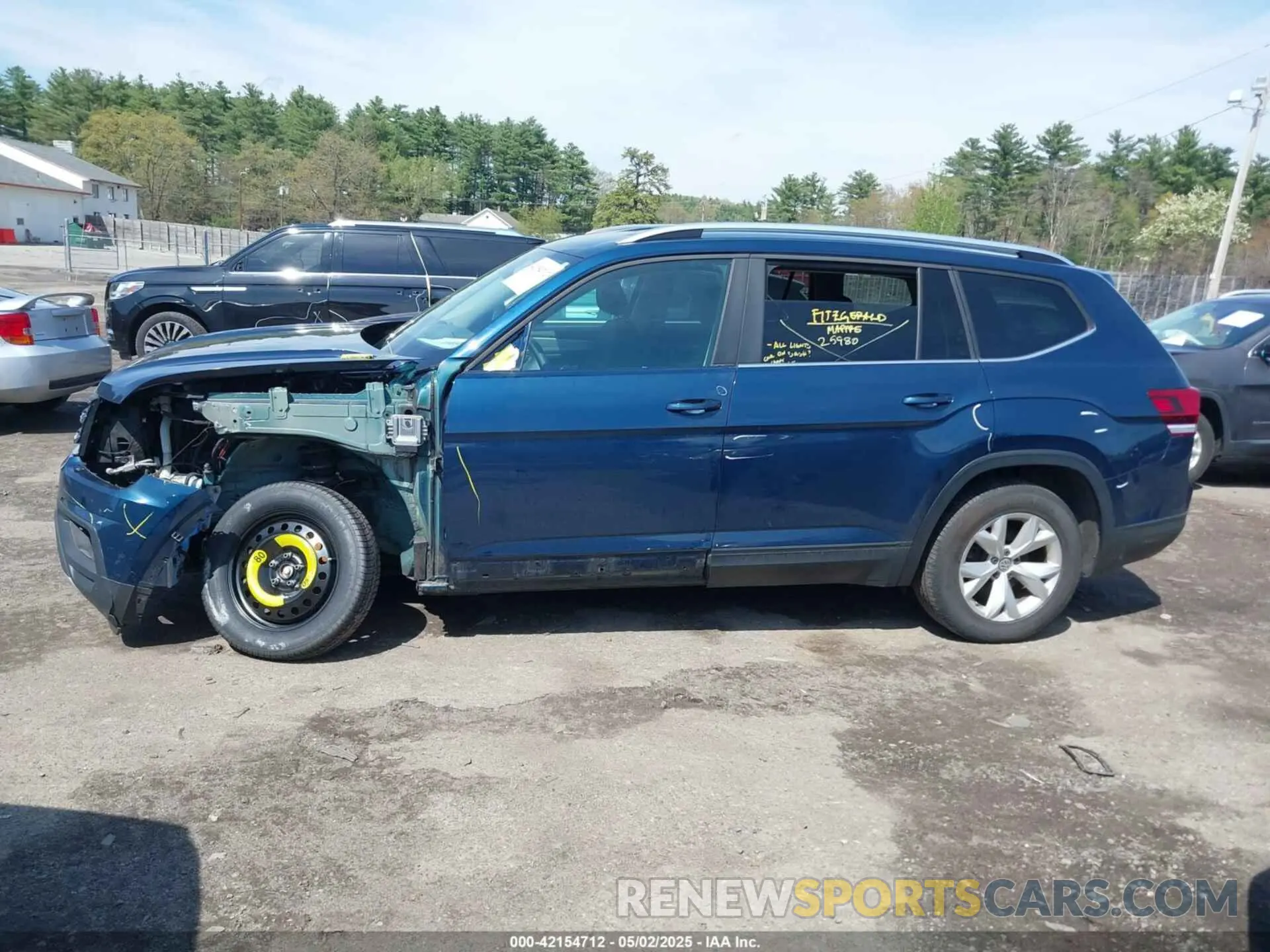 15 Photograph of a damaged car 1V2GR2CA6KC552560 VOLKSWAGEN ATLAS 2019