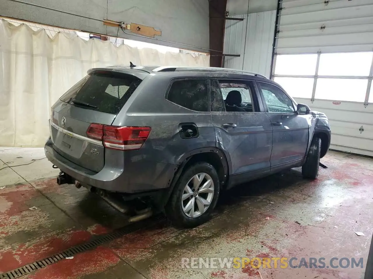 3 Photograph of a damaged car 1V2GR2CAXKC565750 VOLKSWAGEN ATLAS 2019