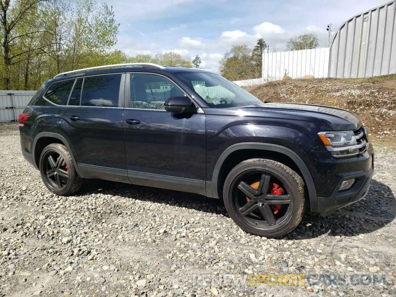 4 Фотография поврежденного автомобиля 1V2LR2CA3KC574899 VOLKSWAGEN ATLAS 2019