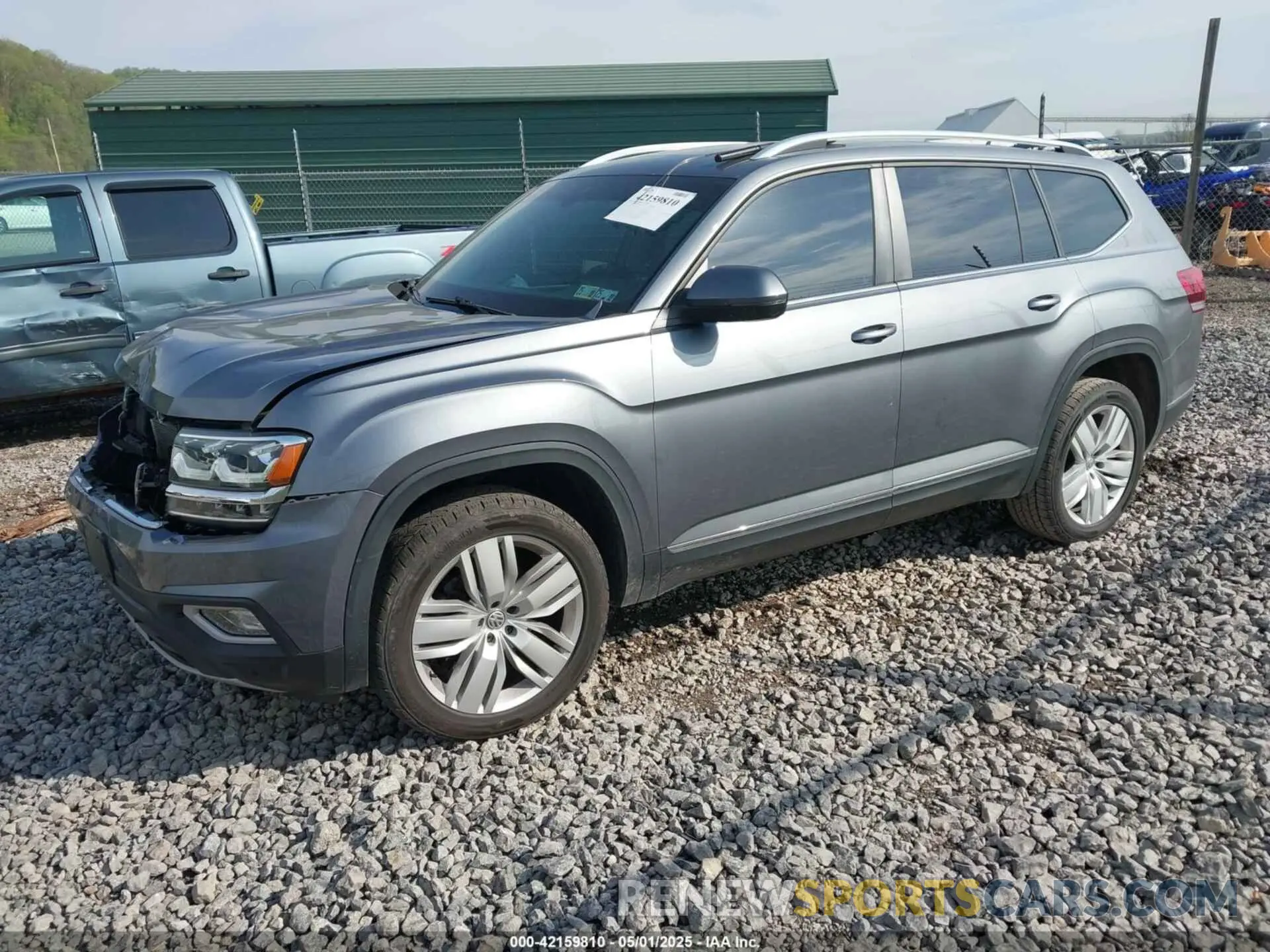 2 Фотография поврежденного автомобиля 1V2MR2CA7KC541375 VOLKSWAGEN ATLAS 2019