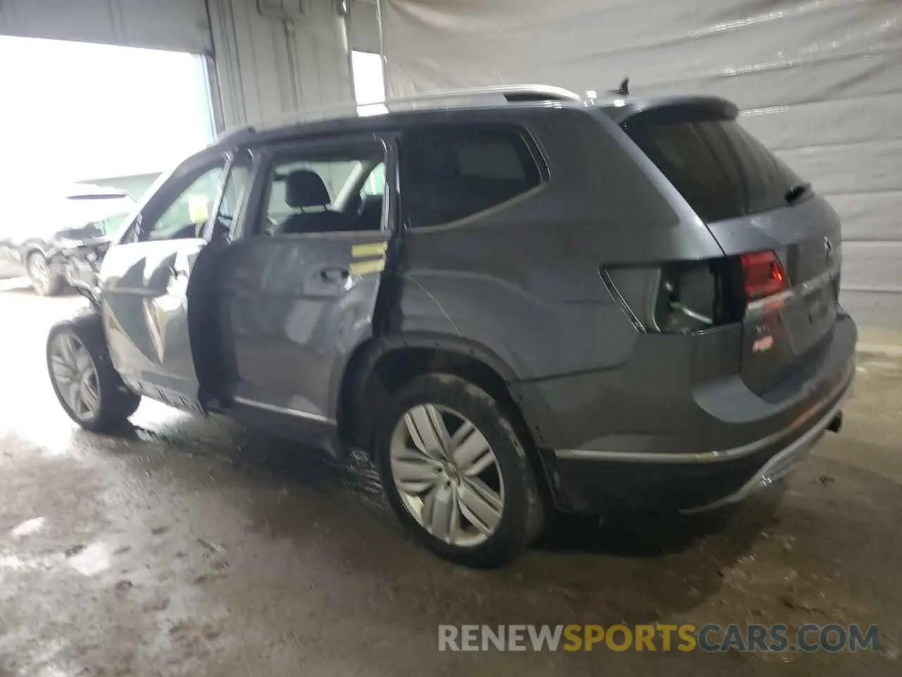 2 Photograph of a damaged car 1V2MR2CA7KC596473 VOLKSWAGEN ATLAS 2019