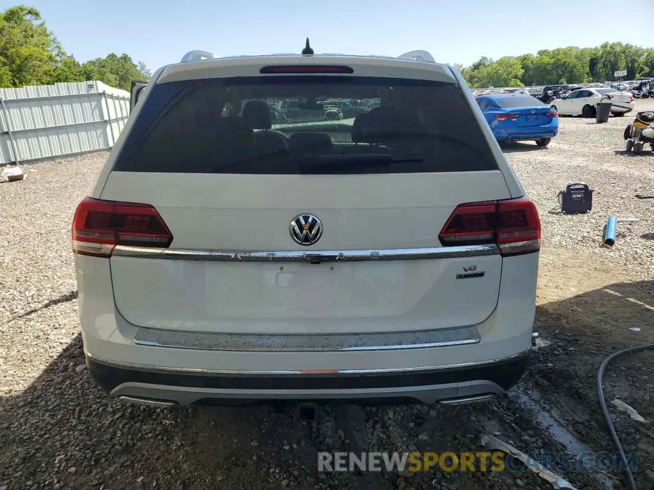 6 Photograph of a damaged car 1V2NR2CA2KC551266 VOLKSWAGEN ATLAS 2019