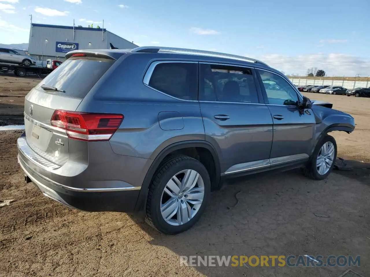 3 Photograph of a damaged car 1V2NR2CA4KC550880 VOLKSWAGEN ATLAS 2019
