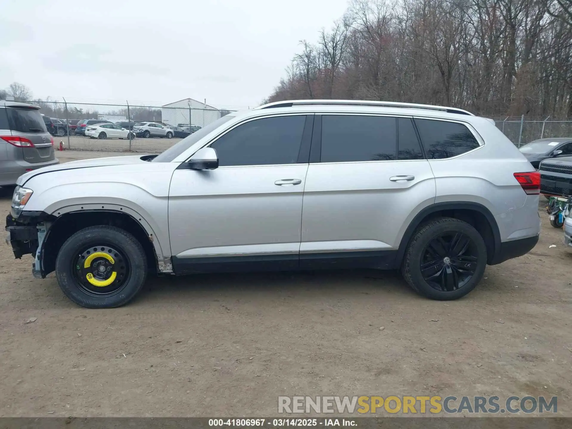 15 Photograph of a damaged car 1V2NR2CA5KC507911 VOLKSWAGEN ATLAS 2019