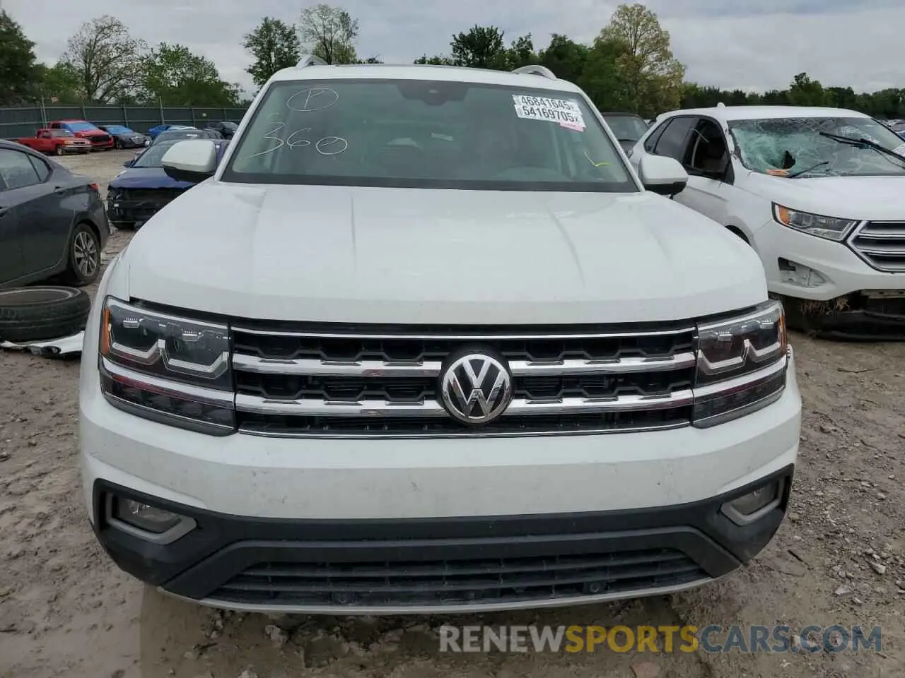 5 Photograph of a damaged car 1V2NR2CA8KC531197 VOLKSWAGEN ATLAS 2019