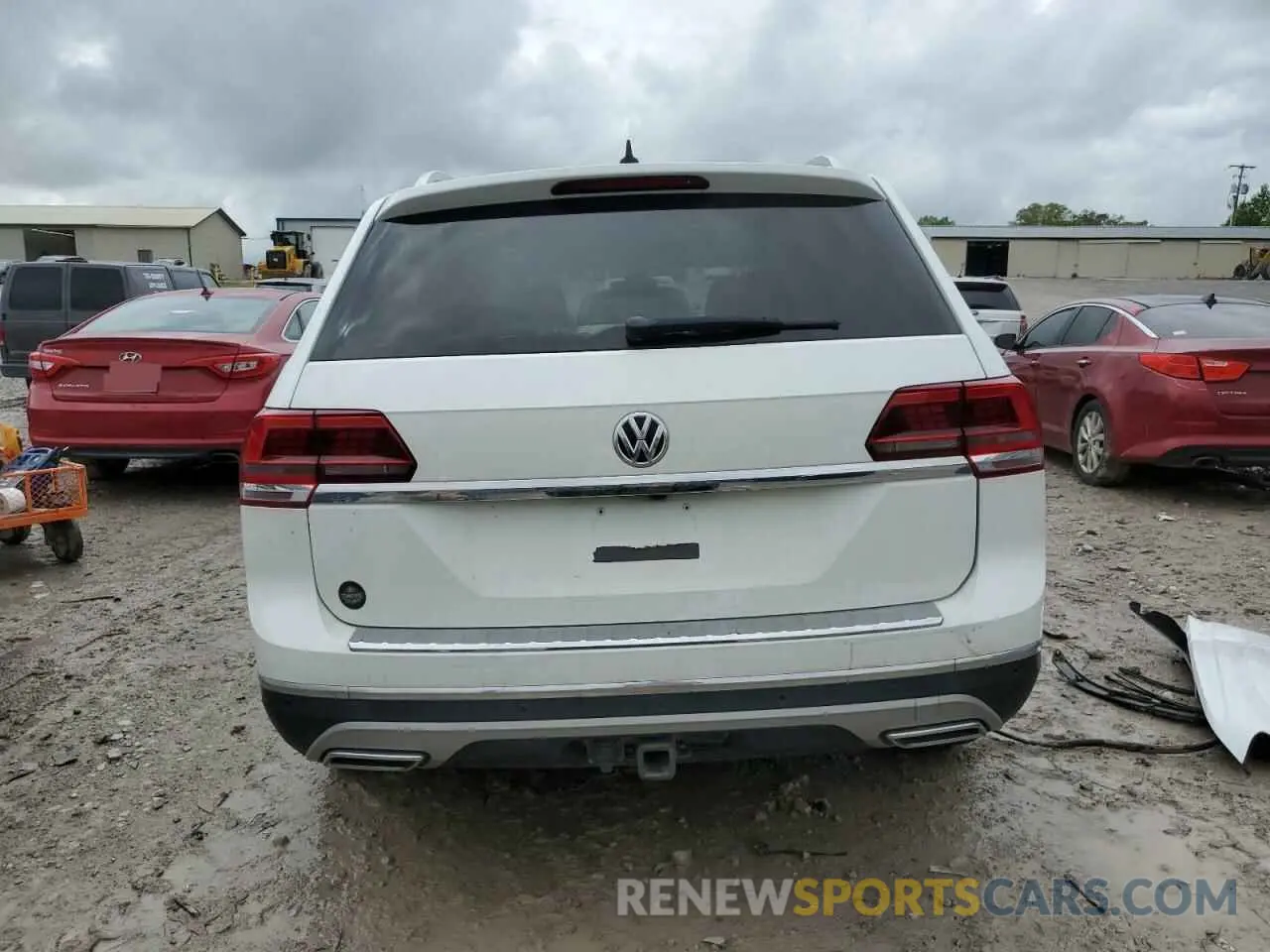 6 Photograph of a damaged car 1V2NR2CA8KC531197 VOLKSWAGEN ATLAS 2019