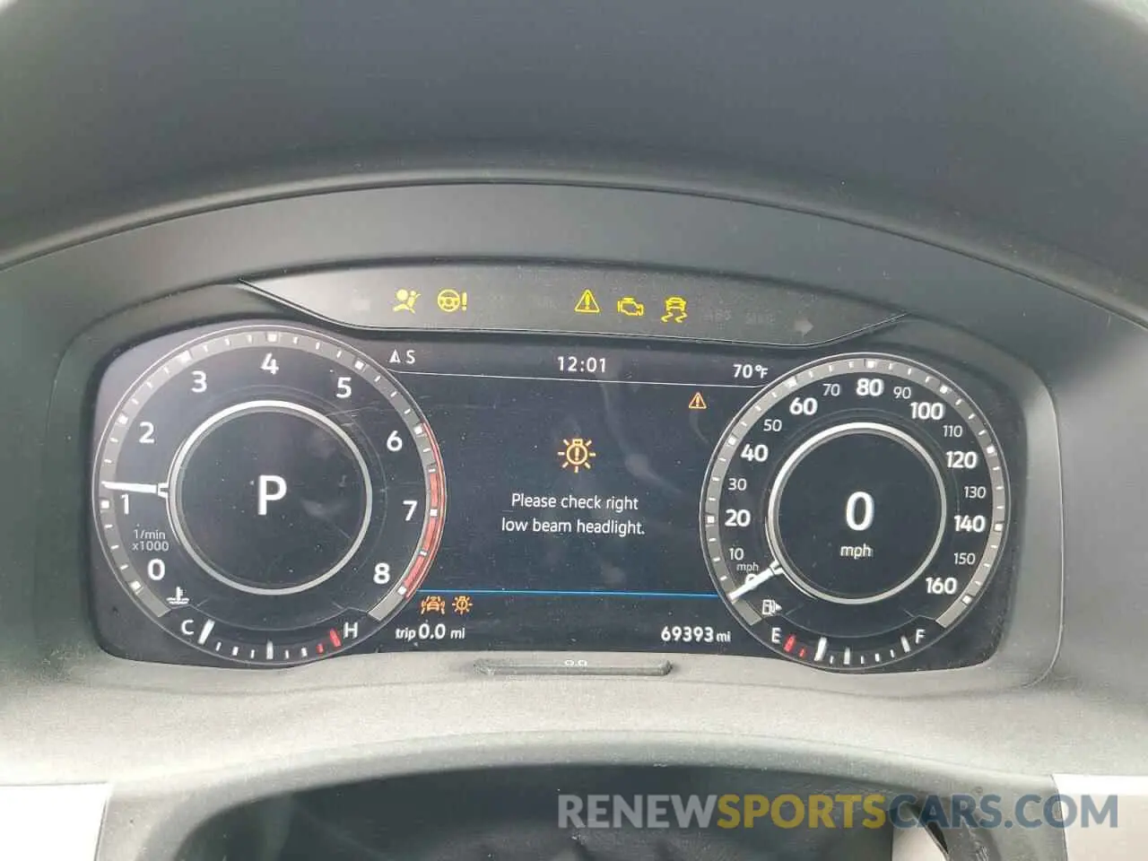 9 Photograph of a damaged car 1V2NR2CA8KC531197 VOLKSWAGEN ATLAS 2019