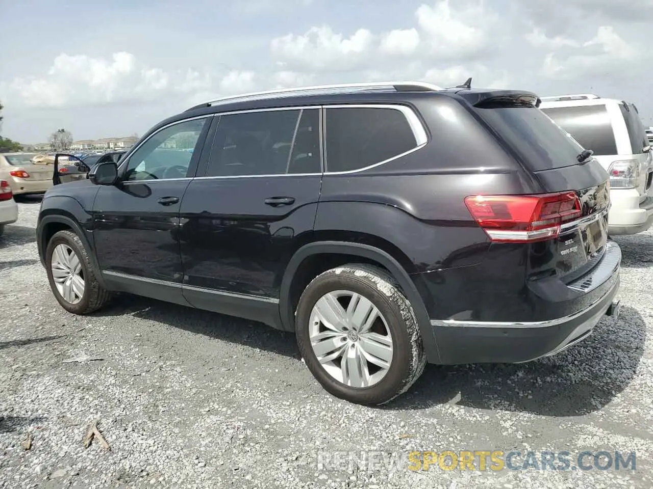 2 Photograph of a damaged car 1V2NR2CA8KC542491 VOLKSWAGEN ATLAS 2019