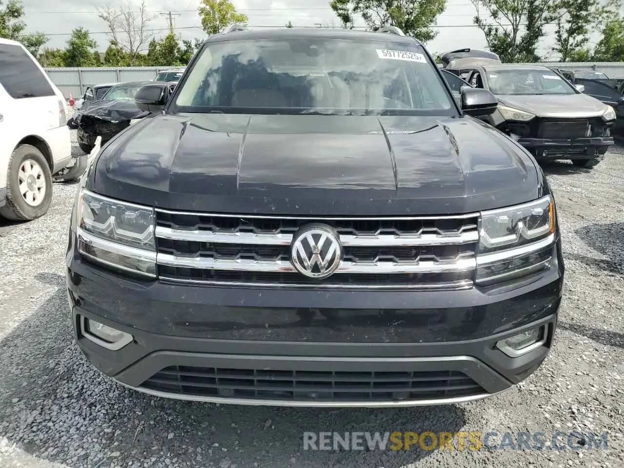 5 Photograph of a damaged car 1V2NR2CA8KC542491 VOLKSWAGEN ATLAS 2019