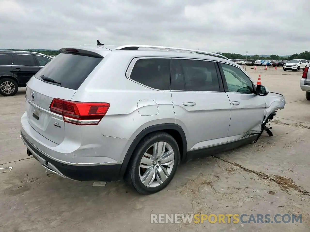 3 Фотография поврежденного автомобиля 1V2NR2CA9KC506504 VOLKSWAGEN ATLAS 2019